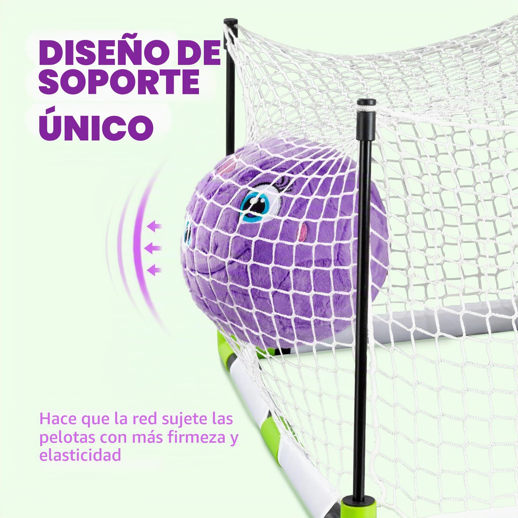 VangeBow Pelotas de fútbol silenciosas para interiores para niños pequeños de 1 a 3 años, inflables, suaves, de peluche, juguetes para niños de 3 a 5 años, regalo de primer cumpleaños