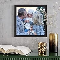 Vista 9 de Poster Palooza Marco negro de madera maciza de 10 x 20 pulgadas, acrílico UV, respaldo de tablero de espuma y accesorios para colgar incluidos