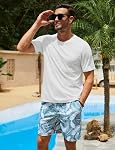 TACVASEN T-Shirts Manche courte UPF50+ Tee de coq d'humidité Léger Col rond Cooling Tshirt Summer Basic Casual Top pour homme