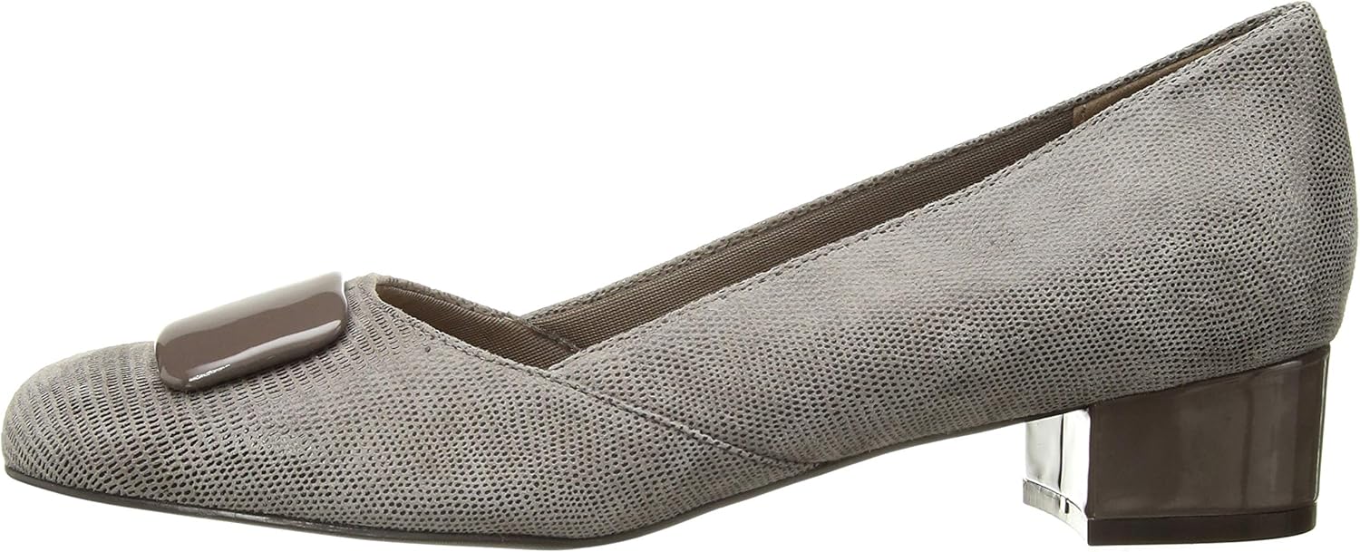 Trotters Women's DELSE Pump, Taupe, 9.5 M US