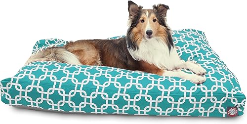 Miniatura 22 de Majestic Pet Products - Cama rectangular extragrande para perros y mascotas, para interiores y exteriores, con funda extraíble y lavable Negro