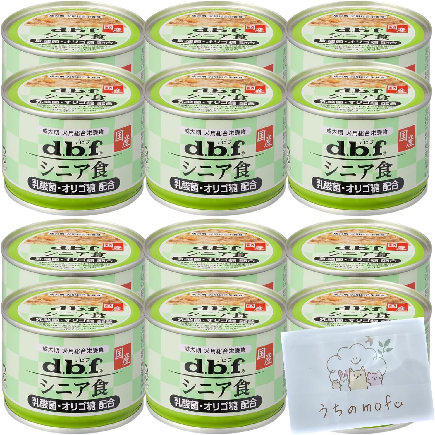 Amazon.co.jp: デビ フ 缶詰 犬 150g シニア食 乳酸菌 オリゴ糖配合 12個セットドッグフード 餌 フード ささみ レバー ...