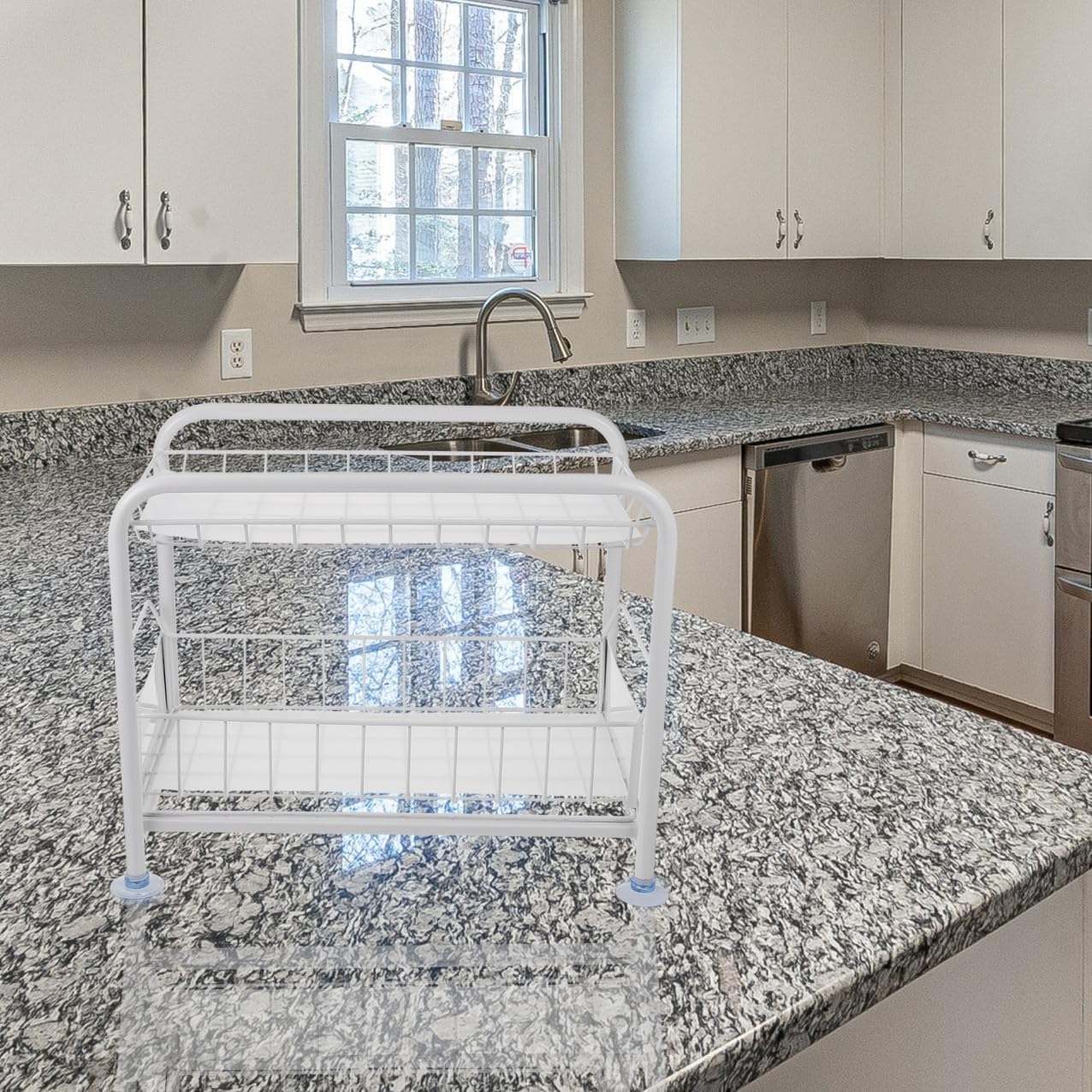 Kitchen under Sink Organizer Storage Rack Sliding Baskets for Easy Access for Cabinet and Pantry Organization Keep Your Kitchen Neat and Tidy
