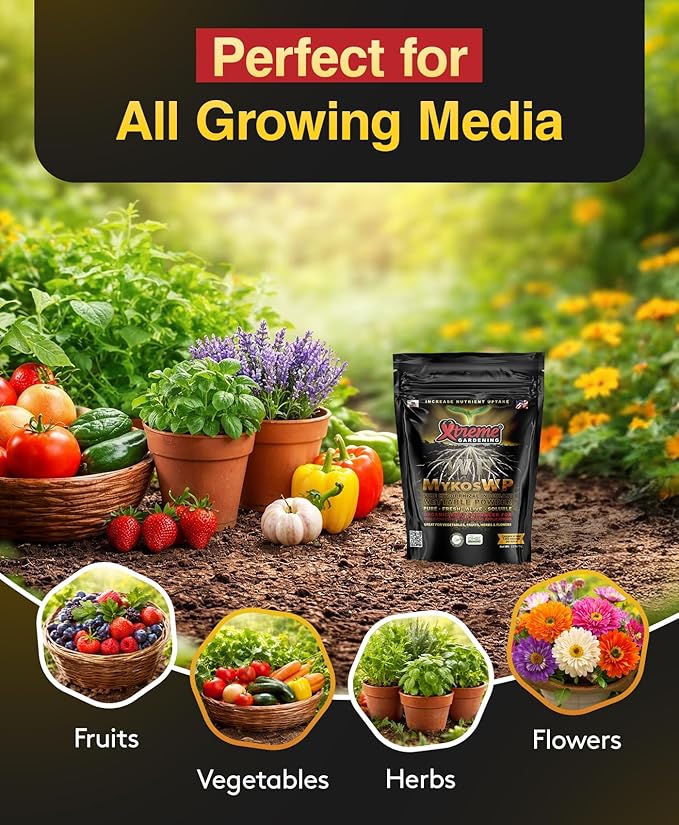 Xtreme Gardening Mykos WP Micorrizas en Polvo Orgánico 2.2 lbs miniatura 5