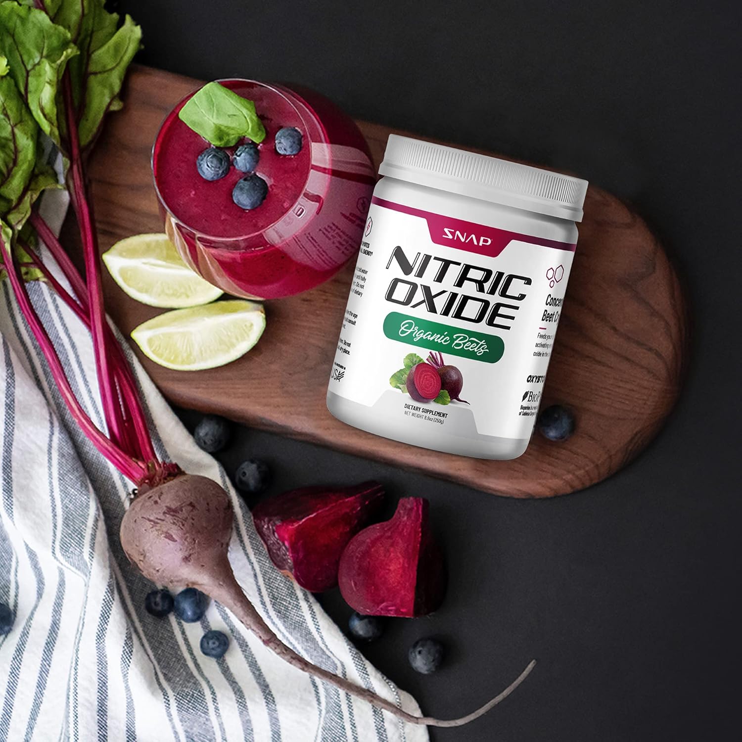 Buy Beet Root Powder Organic Nitric Oxide Beets by Snap Supplements