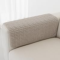 Vista 10 de Foxdecor Juego de 2 fundas antideslizantes para reposabrazos de sillón, fundas para reposabrazos de sillón, fundas para reposabrazos de sofá, fundas