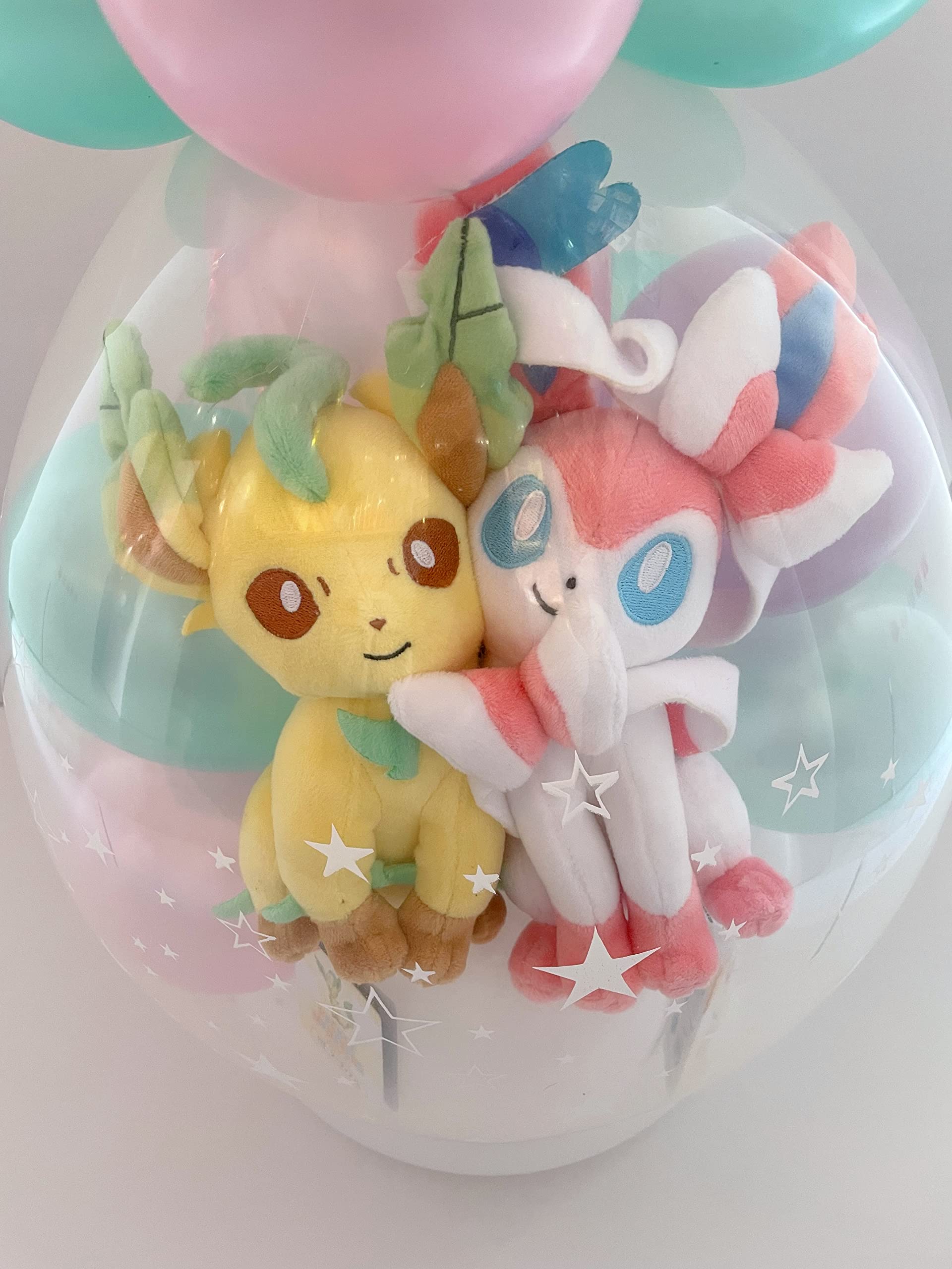 イーブイ、サンダース、ニンフィア×２体、合計４体セット　ぬいぐるみ Amazon.co.jp: ポケットモンスター ALL STAR COLLECTION
