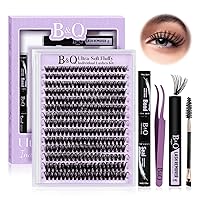Vista 1 de Kit de Extensión de Pestañas B&Qaugen para Principiantes 70D Kit de Extensión de Pestañas DIY Kit de Extensión de Pestañas Ultra - Suaves, Kit