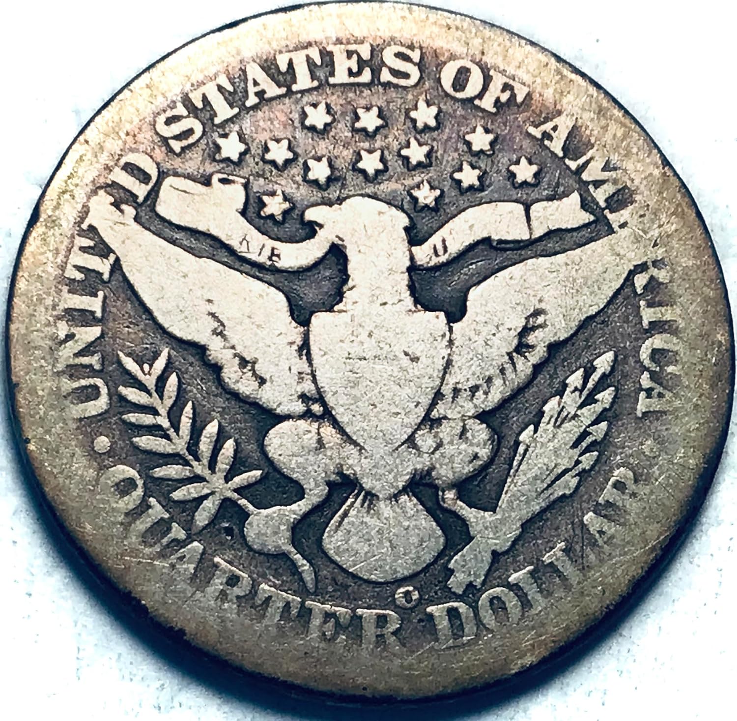 1905 O Barber Liberty Head Silver Quarter Seller Good