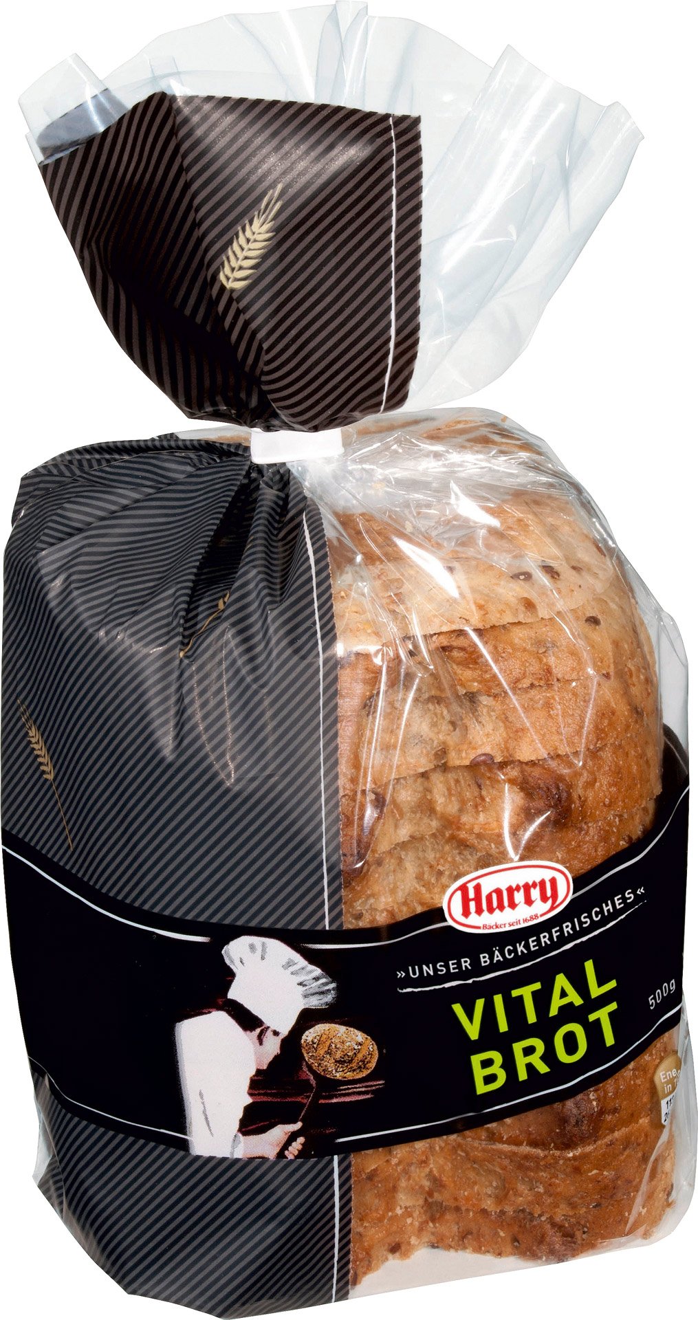 Harry Brot Bäckerfrisches Vitalbrot 500 g geschnitten