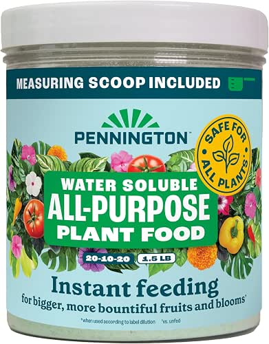 Pennington Water Soluble All Purpose Plant Food 20-10-20-1.5 lb