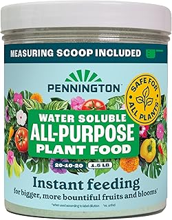 Pennington Water Soluble All Purpose Plant Food 20-10-20-1.5 lb