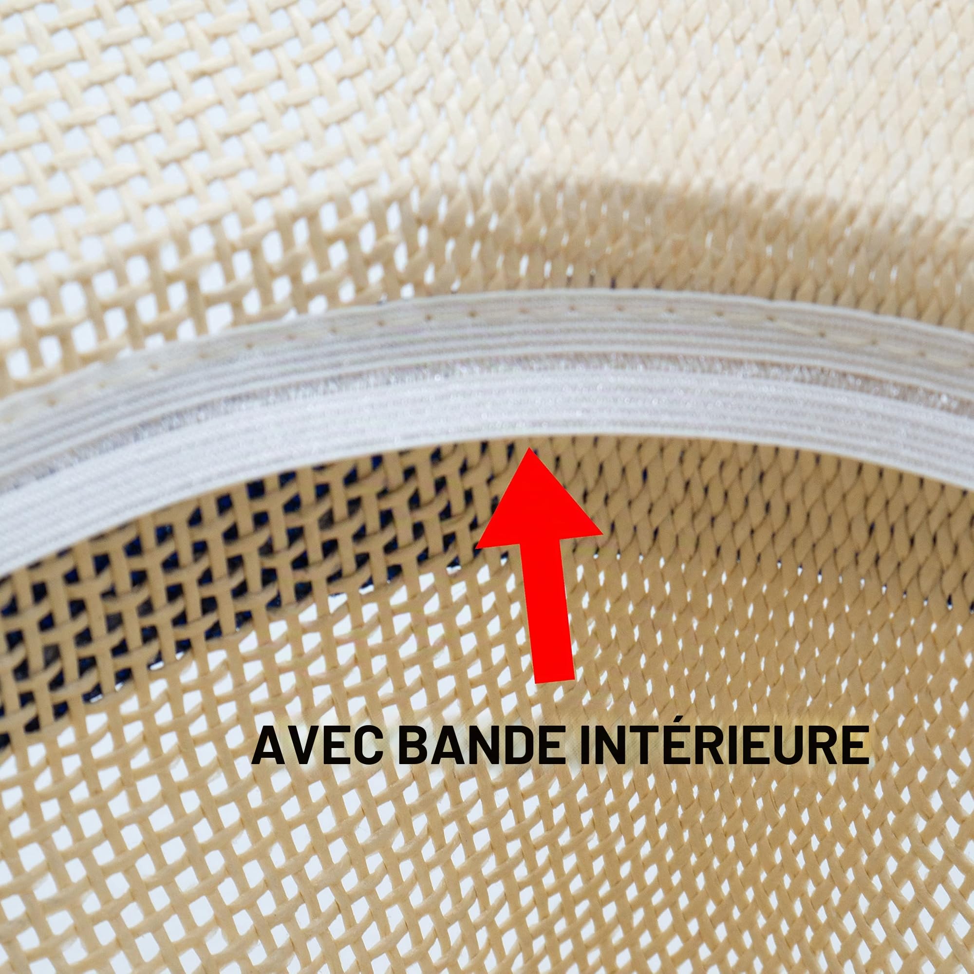 Lot de chapeaux personnalisés avec logo ou phrase – Bonnets en paille pour homme et femme – Un cadeau idéal pour les fêtes ou événements – Modèle Augusta disponible en 2 tons – Ruban de couleur au