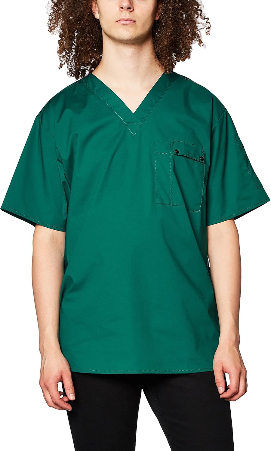 WonderWink Men's Wonderflex Honor Scrub Top