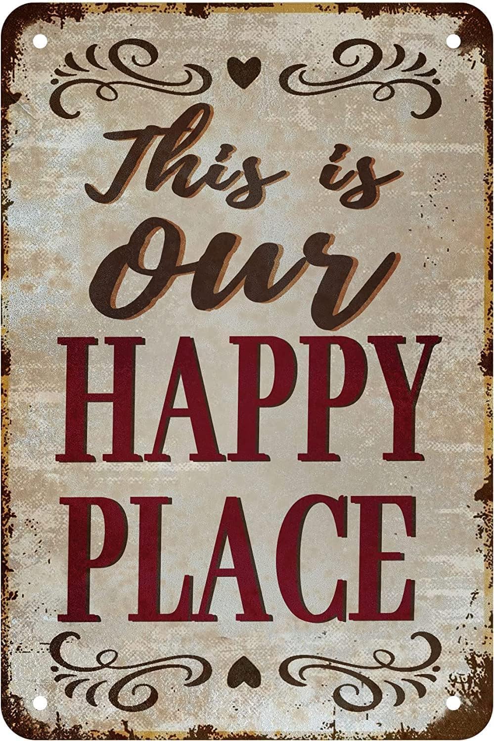 NMKJHLK Hereford Cattle Knowledge Metal Poster School Home Education Classic Plaque Men Cave Cafe Bar Club Outdoors Farm Family Wall Decor Personalized Aluminum Signs 16x24 inches