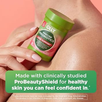OLLY Precise Probiotics with Skin Support*, 1 Daily Capsule - 30 Ct