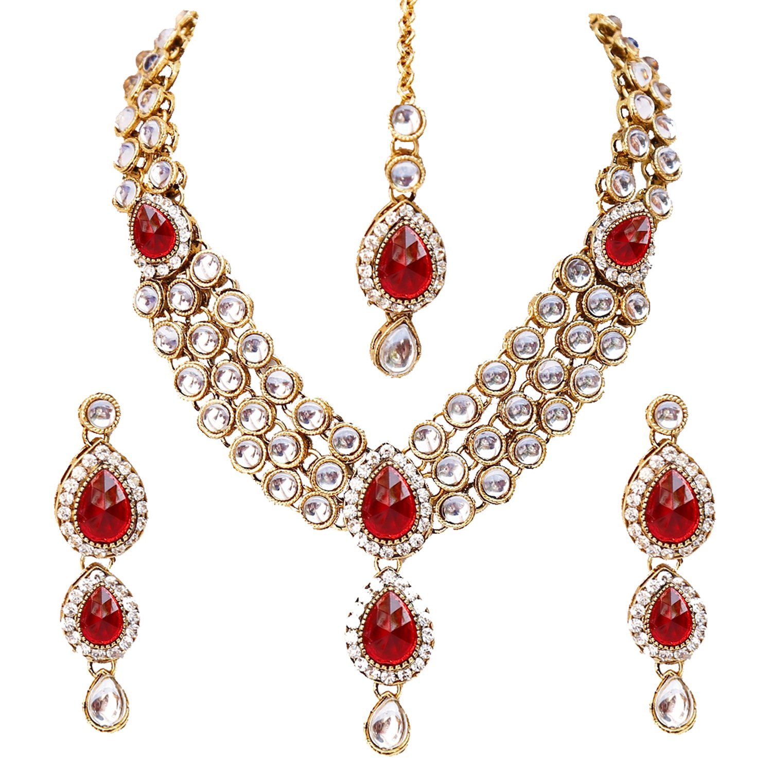 See full amazon price history chart for Lucky Jewellery Traditional Red Color Gold Plated Kundan Necklace Set for Girls & Women (MSK-3-LINE-RED) Lucky Jewellery Traditional Red Color Gold Plated Kundan Necklace Set for Girls & Women (MSK-3-LINE-RED) (B07C5PCG99) Amazon Price History, Amazon Price Tracker