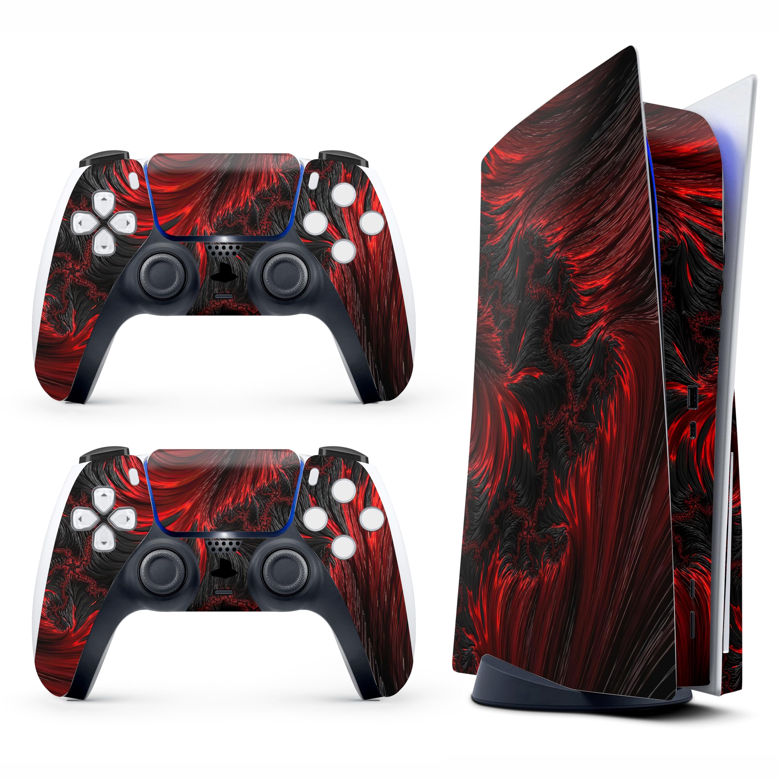 Skin PS5 Blood Hell compatible avec consoles Standard et Digital - 7