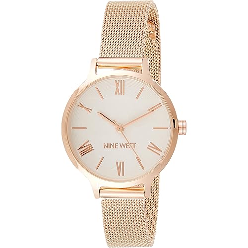 Nine West Women's Mesh Bracelet Watch