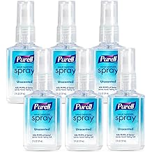 PURELL Advanced Hand Sanitizer Spray, Unscented, 2 fl oz Travel-Size Spray Bottle (Pack of 6) &ndash; 2023-04-EC