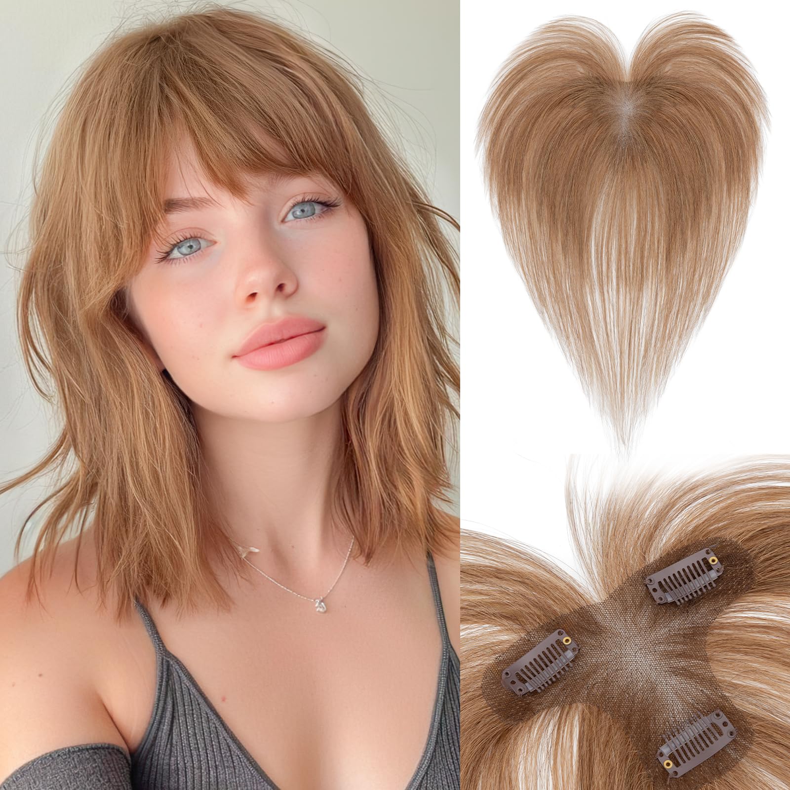 SEGOHAIR Hair Toppers for Thinning Hair Women