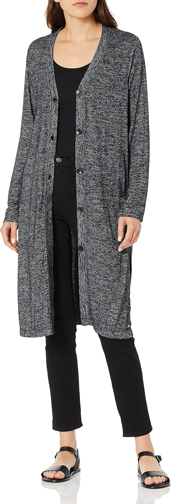 calvin klein long cardigan