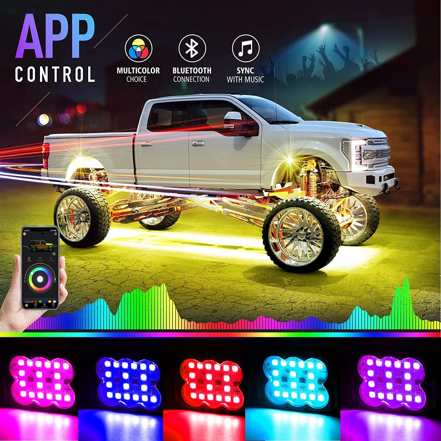 Targa Luminosa Camion Personalizzata - LED RGB Con ... - Fat Cow - Foto 8