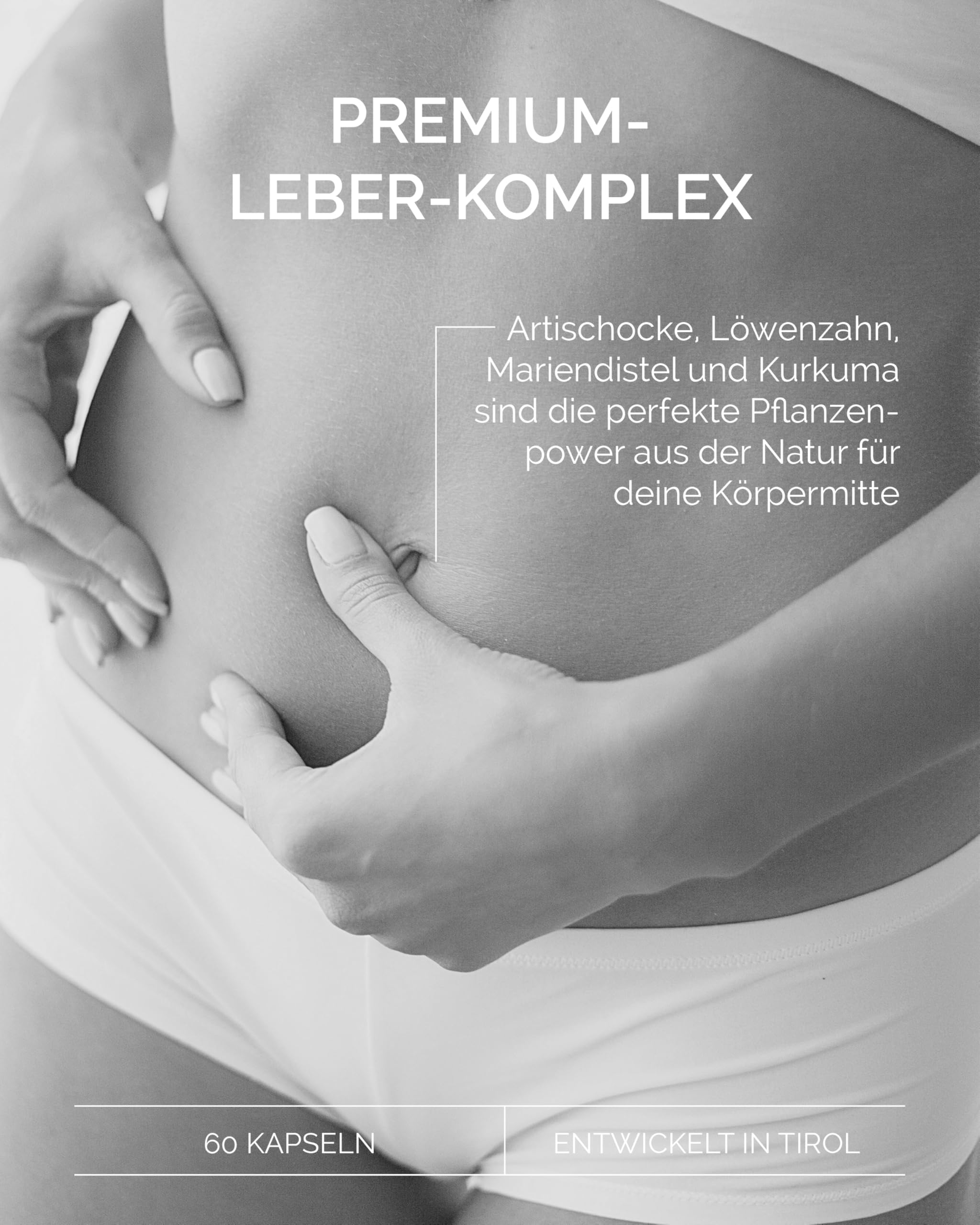 Alpinulin Liver Guard Leber-Komplex Kapseln 60 Stk. vegan - Mit Mariendistel, Artischocke, Löwenzahn, Kurkuma & Alpha-Liponsäure, Enthält Cholin - trägt zur Erhaltung einer normalen Leberfunktion bei