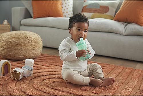 Miniatura 7 de NUK Mickey Mouse - Vaso grande para aprendizaje de 10 onzas, paquete de 2 unidades, sin BPA, a prueba de derrames Mickey Mouse,Disney