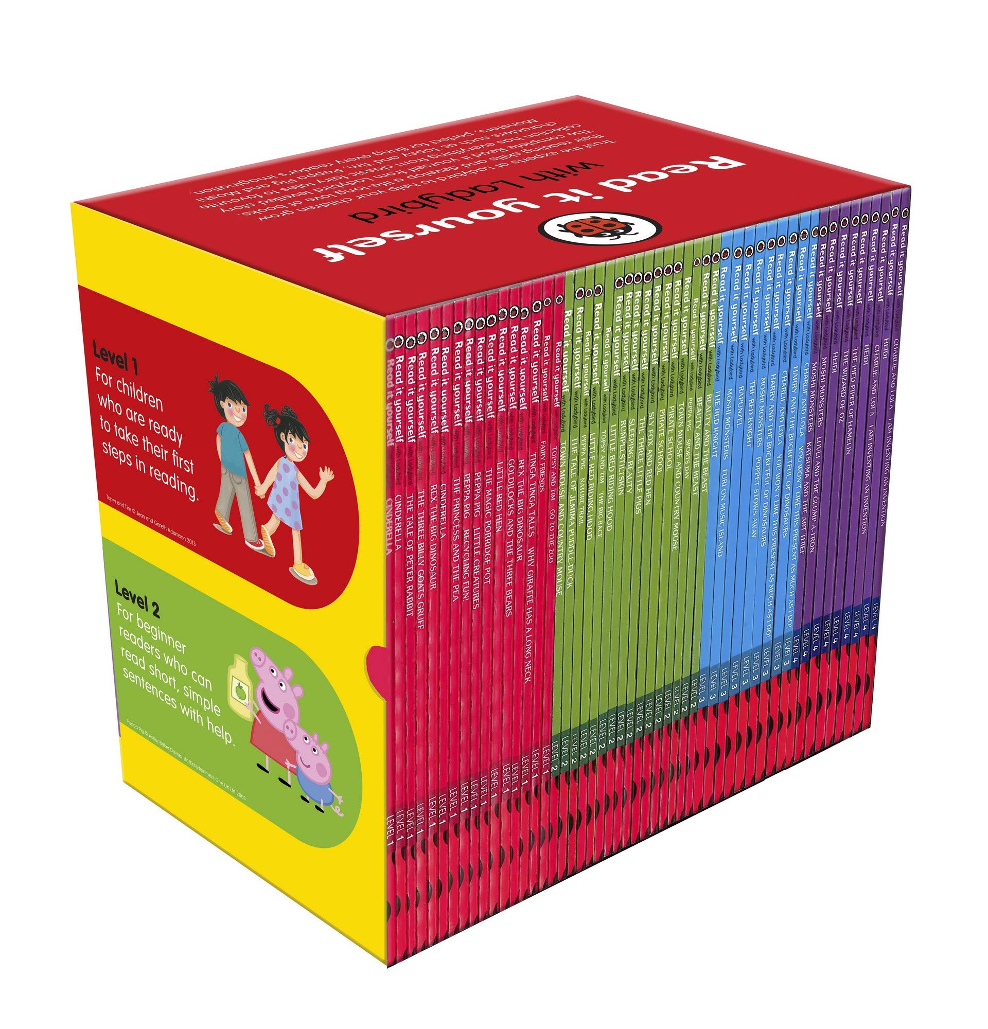 Ladybird RIY 1 – 50 (Box Set)- Ladybird Read It Your Self