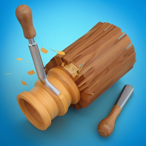 Woodturning & Carving 3D Cutting Craft Game