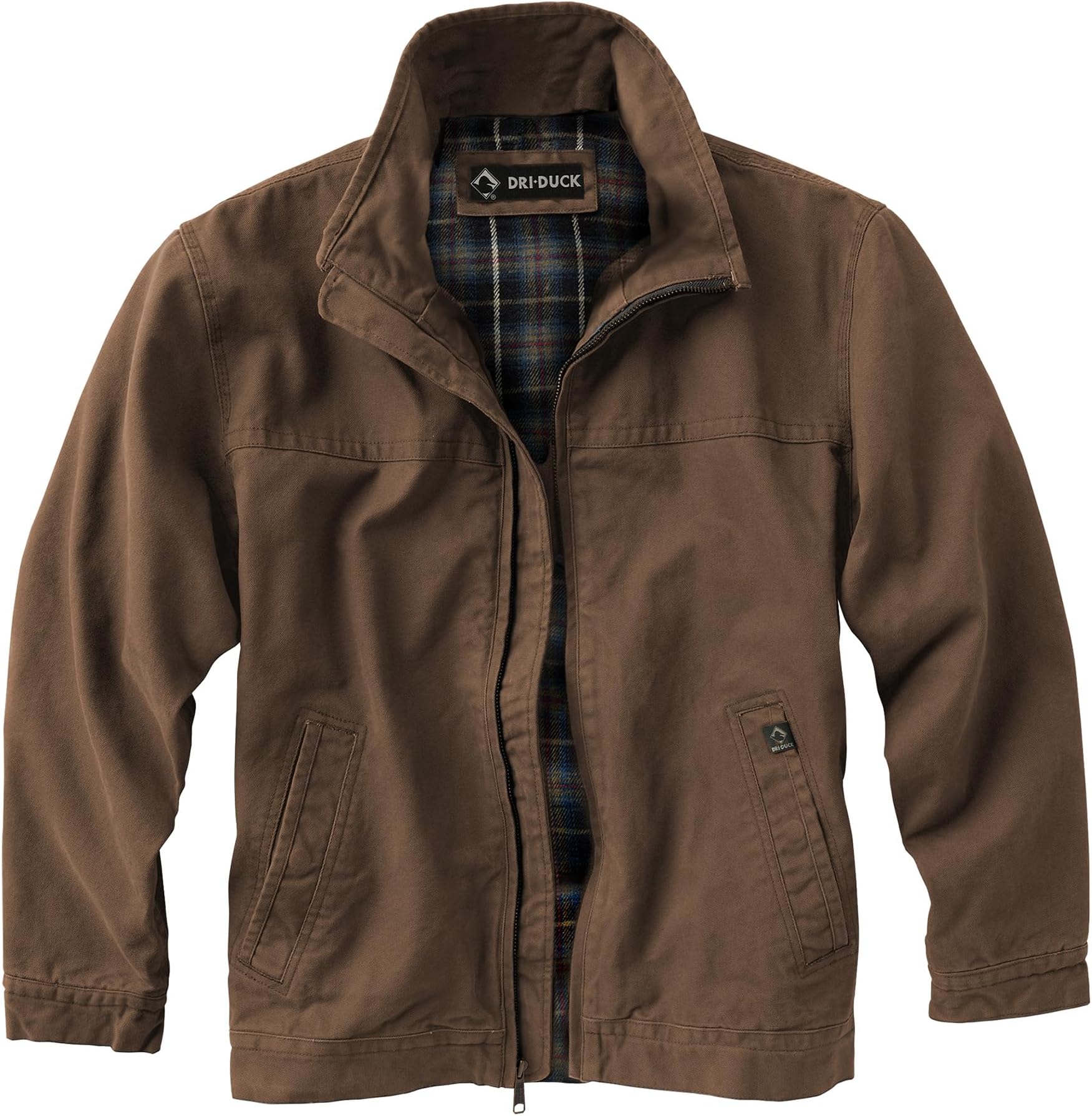 Maverick Men's Cotton Canvas Hoodless Work Jacket, 5028, Small, Field Khaki