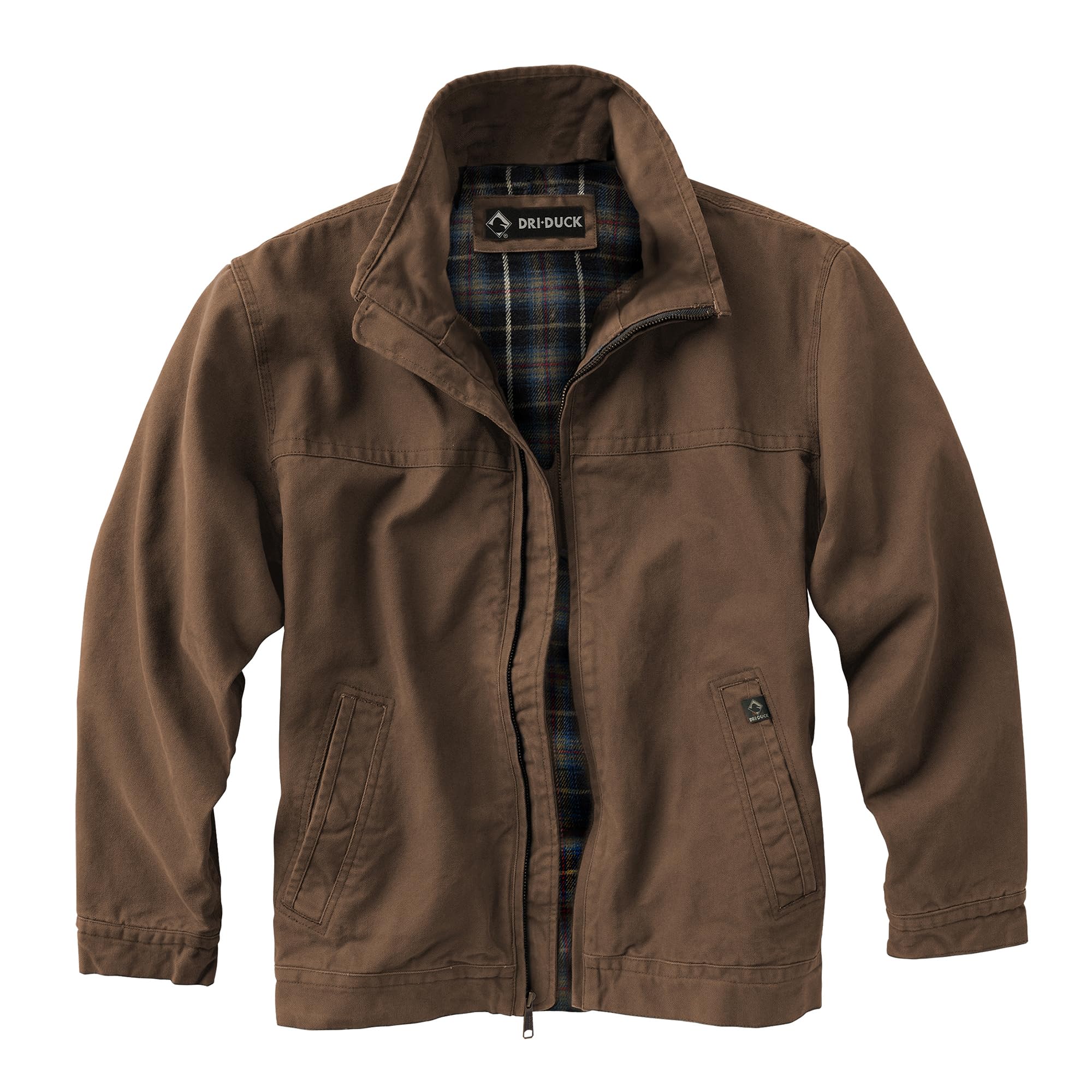 Maverick Men's Cotton Canvas Hoodless Work Jacket, 5028, Small, Field Khaki