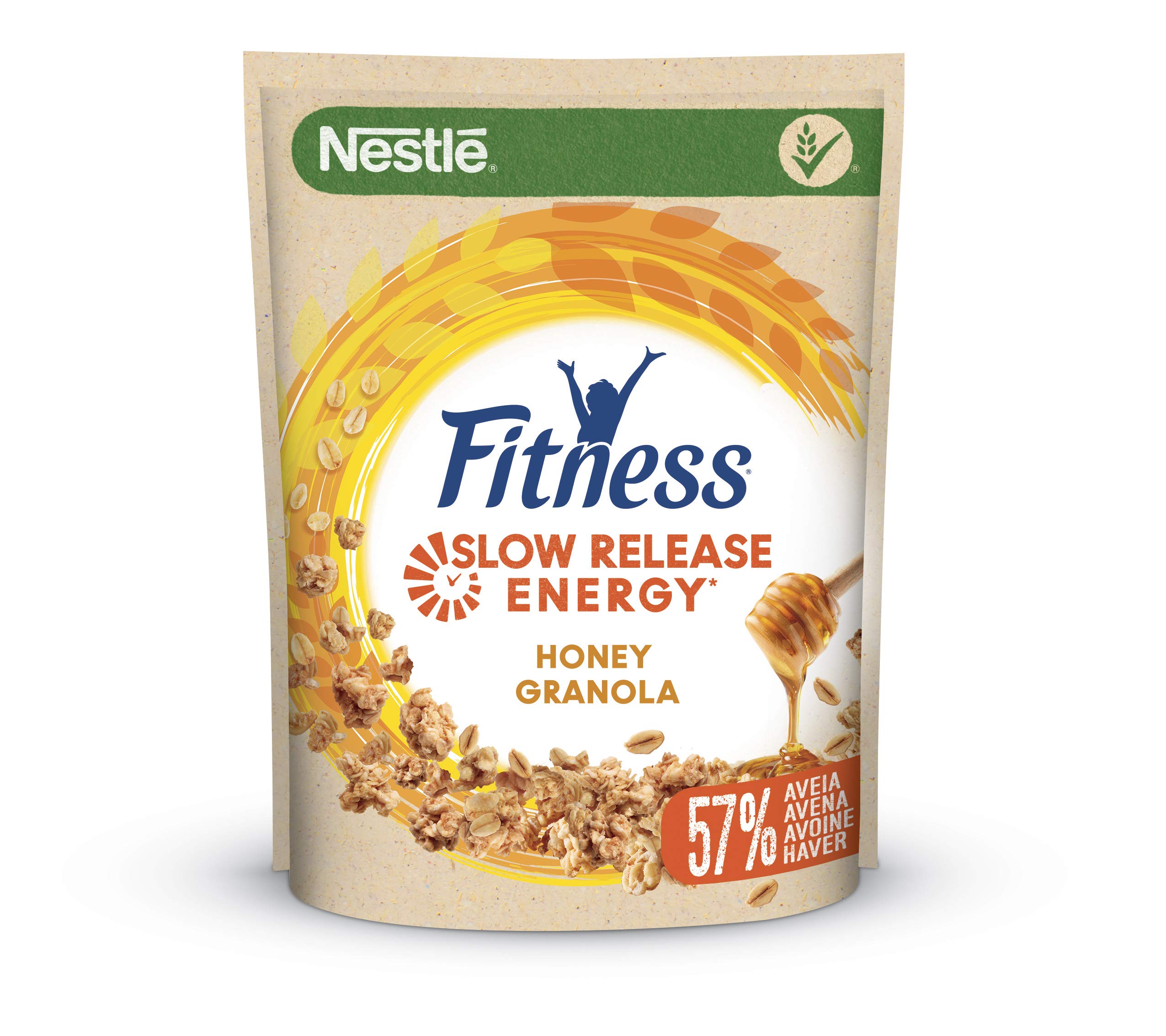 Granola Nestlé Fitness Miel - 7 paquetes de 300 g