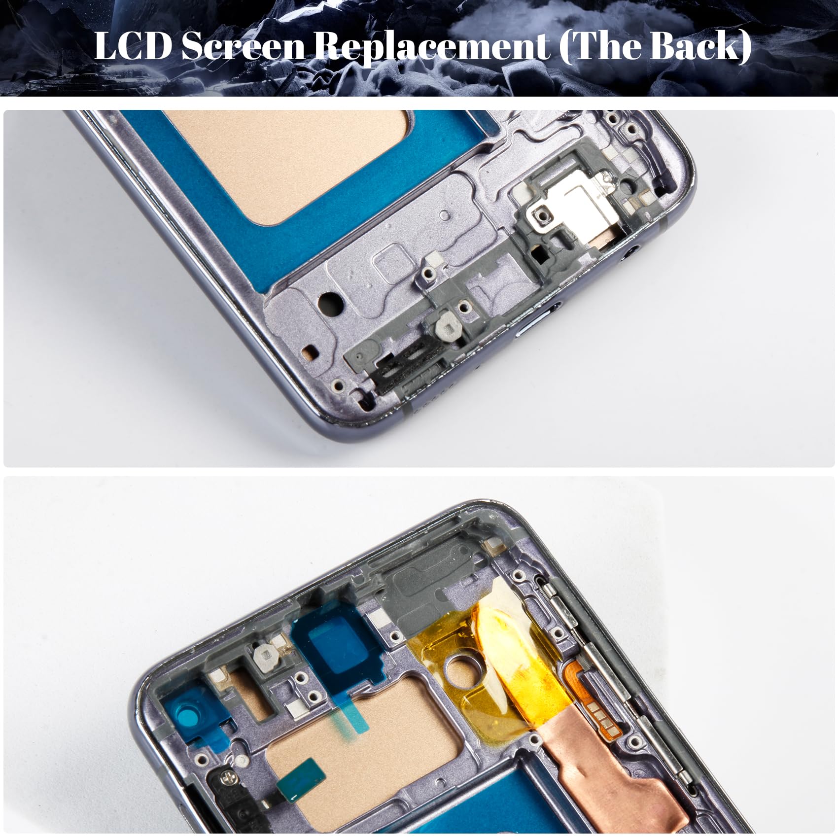 Incell LCD-Bildschirm für Samsung Galaxy S10E LCD G970 Display für SM-G970F, SM-G970U, SM-G970W LCD Display Touchscreen Digitizer Montage Reparaturteile mit Werkzeug (mit Rahmen, schwarz)