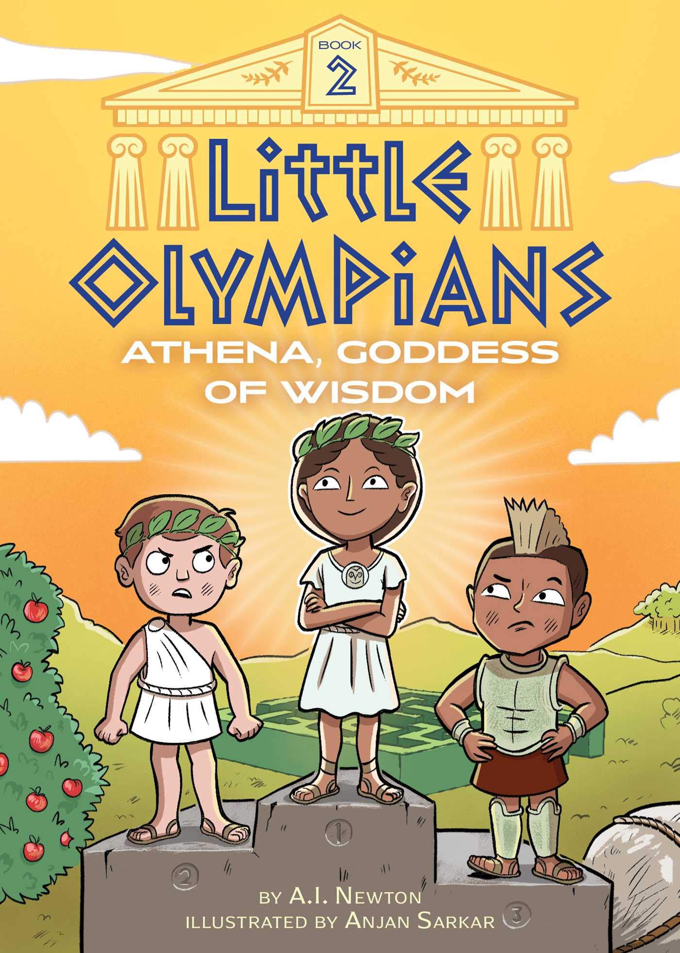 Cover of Little Olympians 2: Athena, Goddess of Wisdom