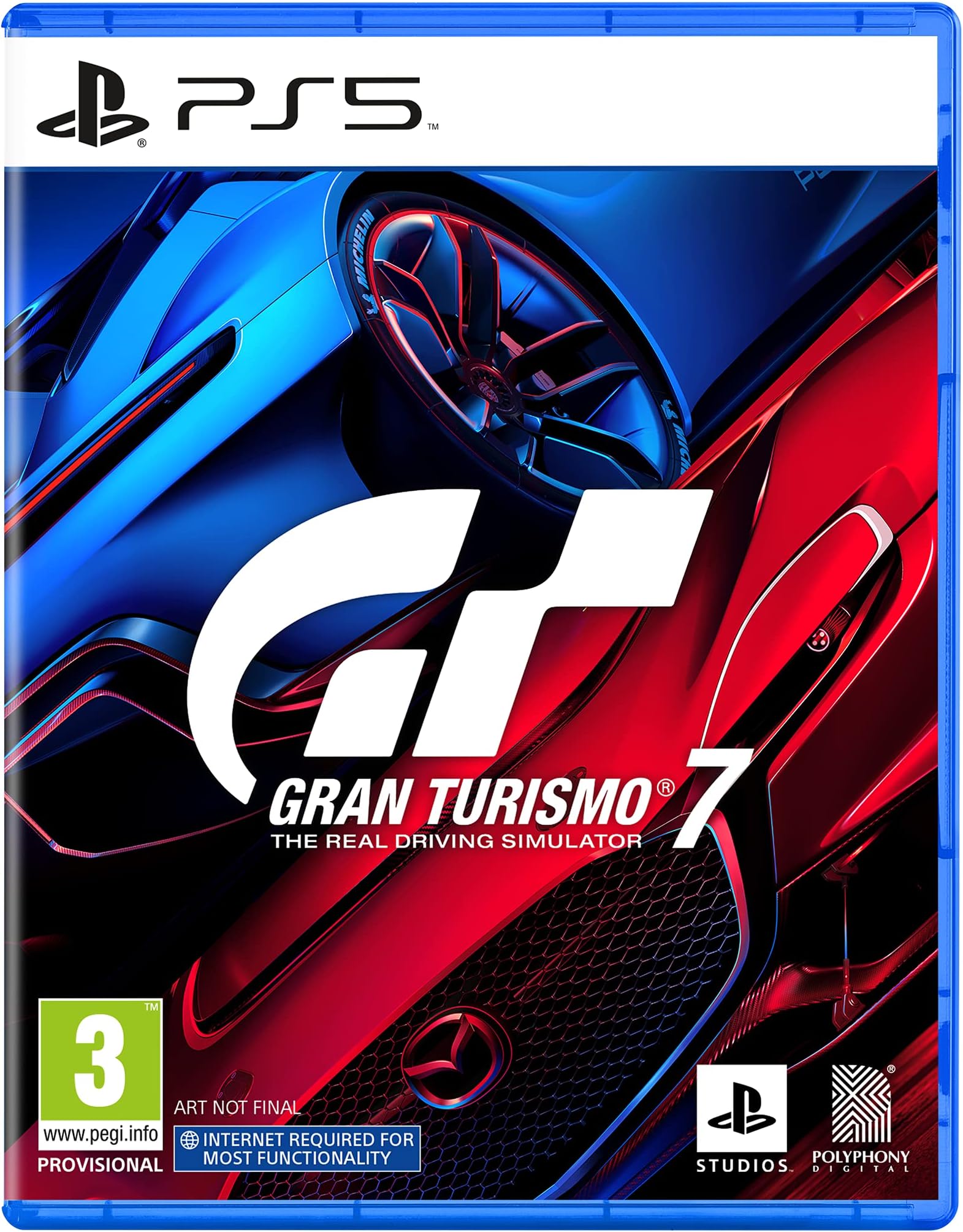 Sony Gran Turismo 7 PS5, Black