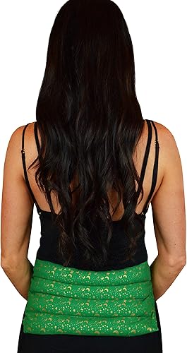 Miniatura 7 de Nature's Approach Envoltura lumbar con cinturón de aromaterapia  Terapia caliente o fría con una mezcla calmante de 12 hierbas naturales  Apto para