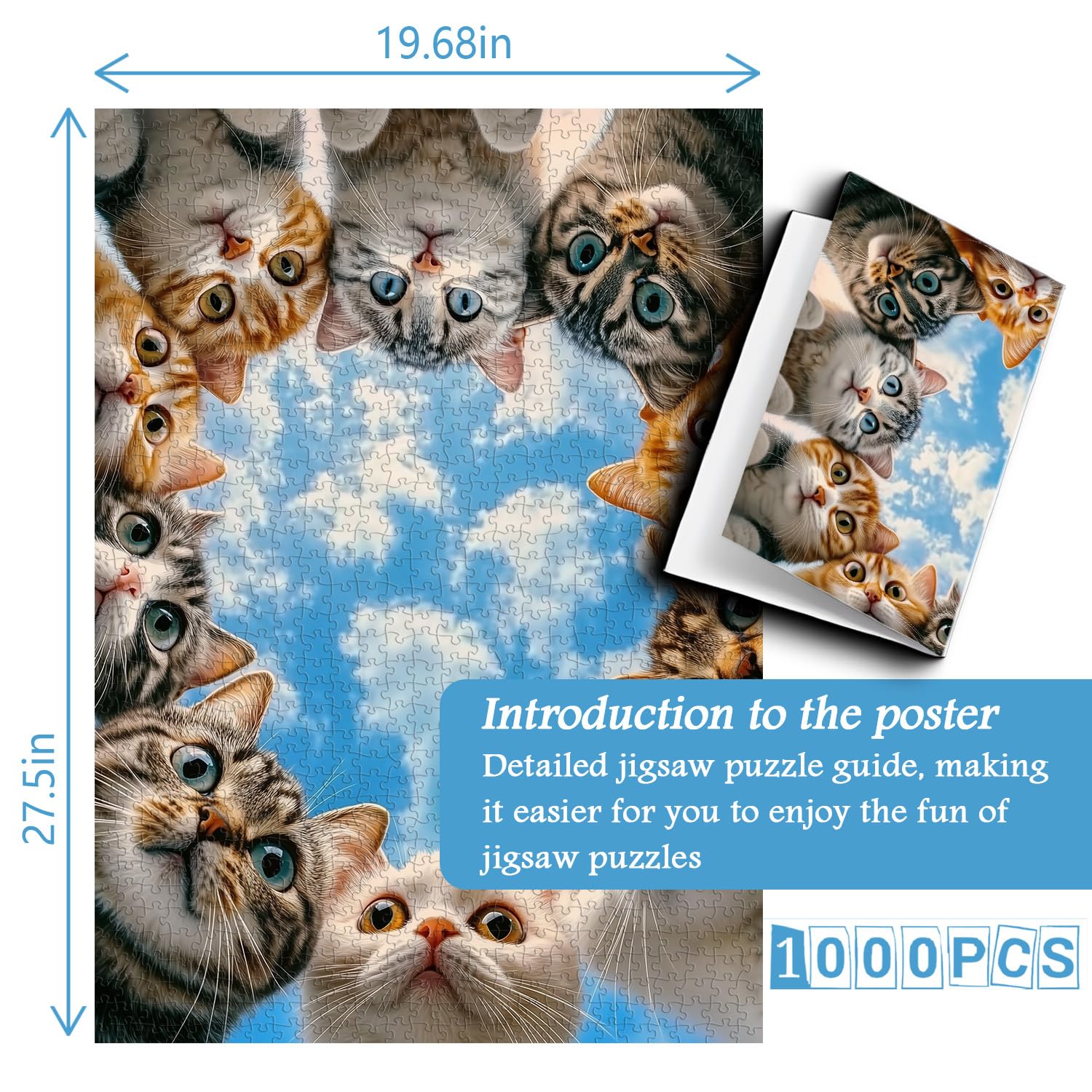 Puzzle 1000 Pezzi, Spagna, Collezione Mediterranean Places, Puzzle per
