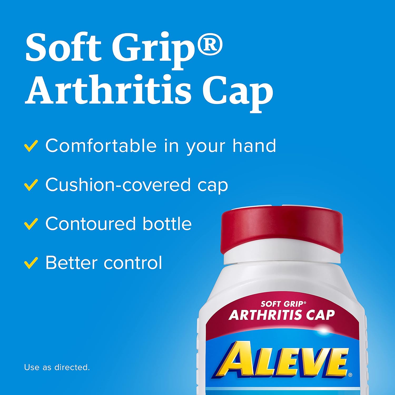 Aleve Caplets, Naproxen Sodium for Pain Relief - 90 Count