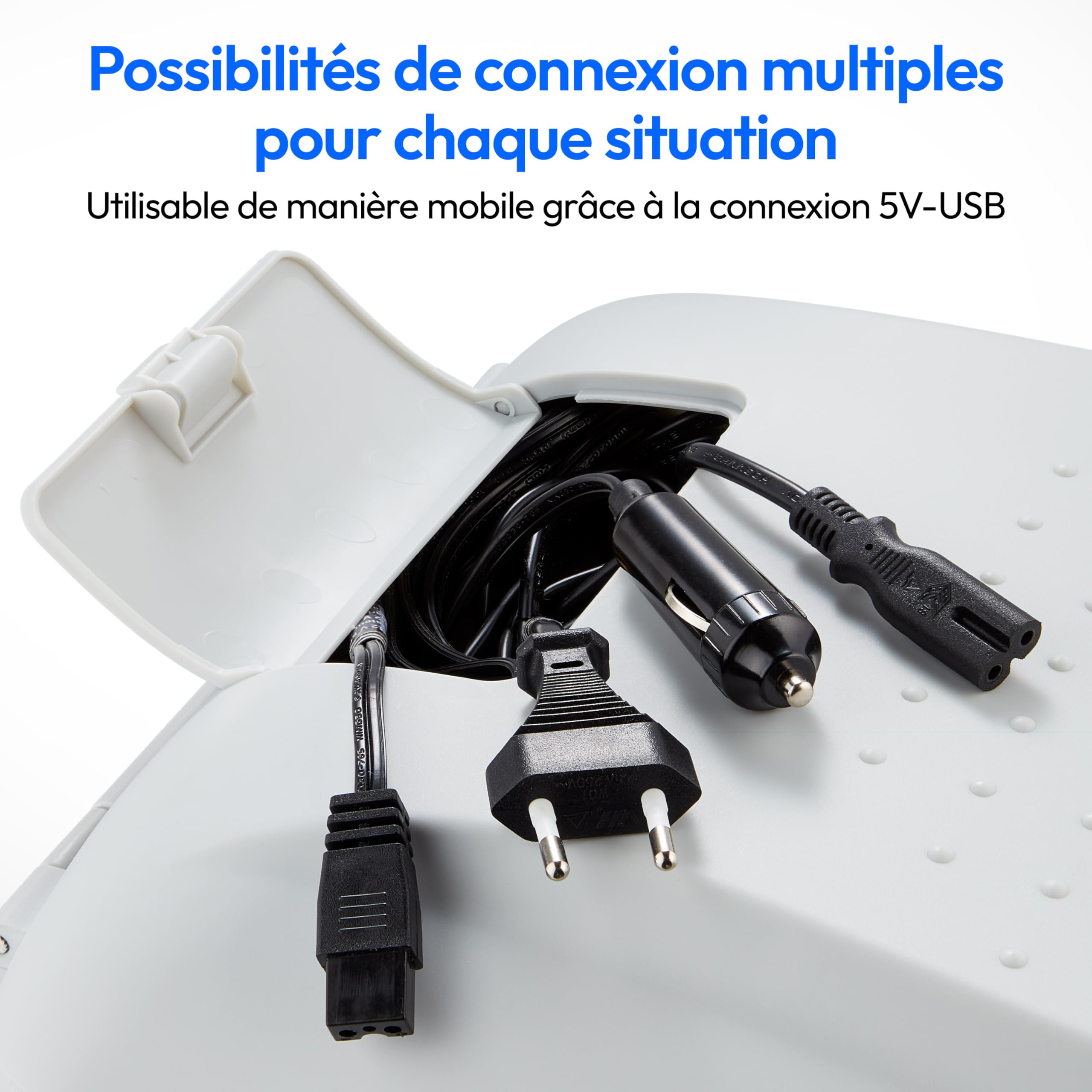 MEDION Glacière mobile avec fonction chauffage (électrique, 2 en 1 refroidissement et chauffage, 16 litres, sangle de transport, connexion 2 en 1 230 V et adaptateur 12 V pour voiture, pour voiture, c