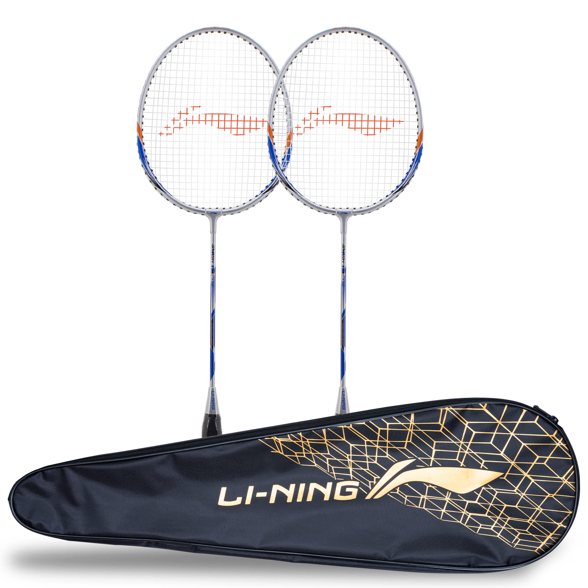 Li-Ning XP-80-IV Aluminum Strung Badminton Racquet (Grey/Green , S2 , 90-95 grams , 18-20 lbs)-image-30