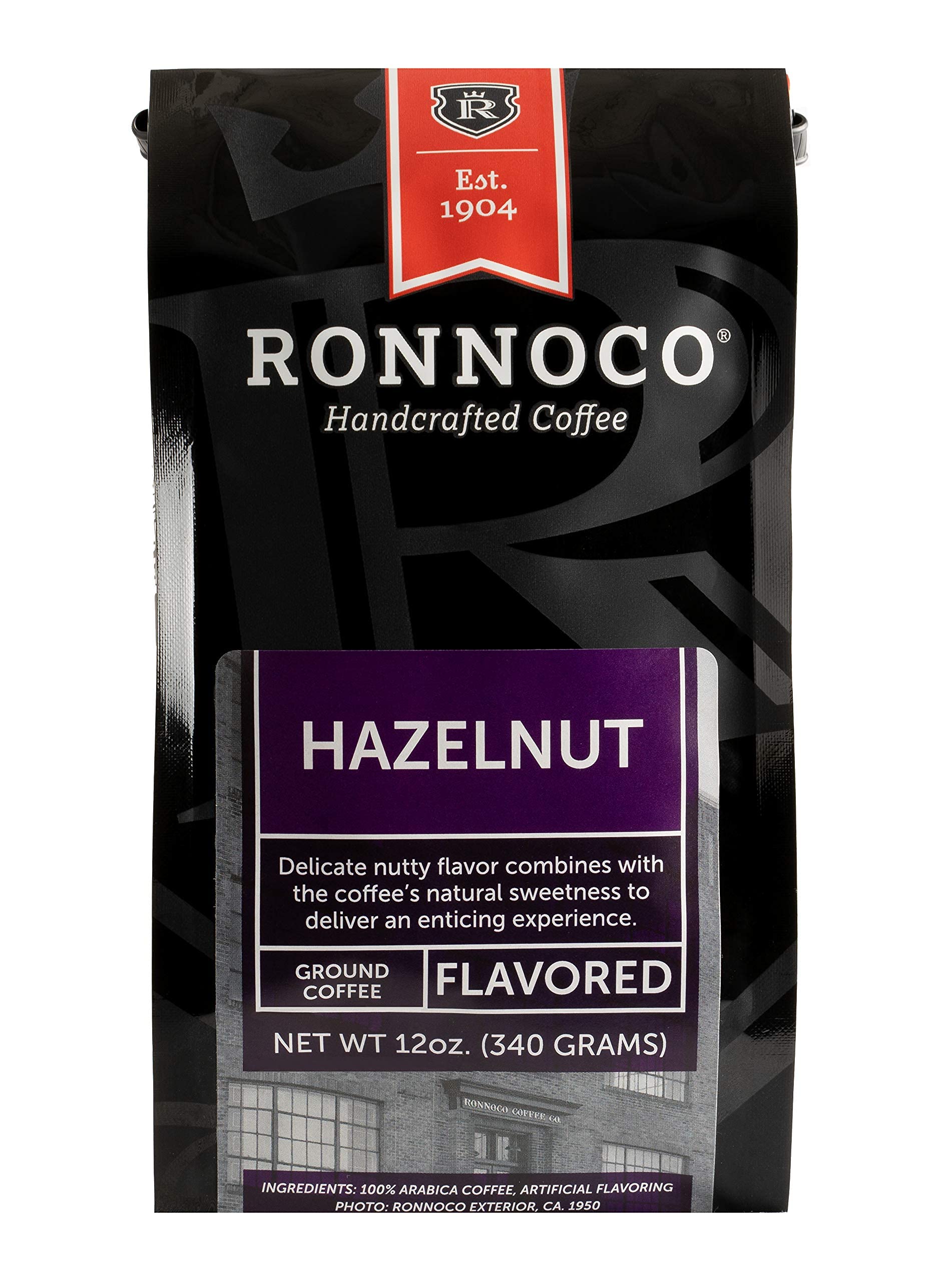 Amazon.com: Ronnoco Highlander Grog & Hazelnut Ground Coffee