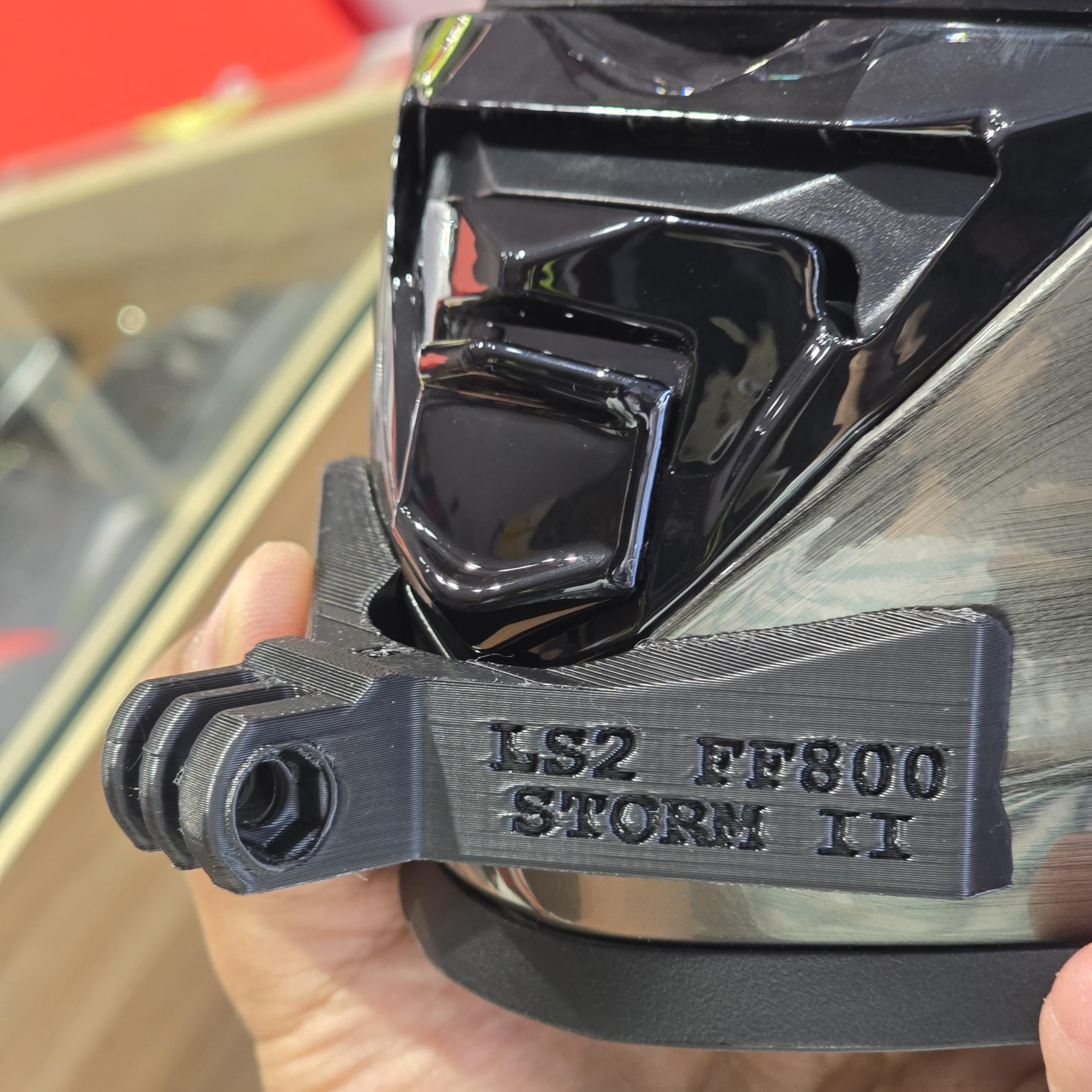 Custom Chin Mount for LS2 FF800 Storm 2 (CORE) (M/L)-picture-16