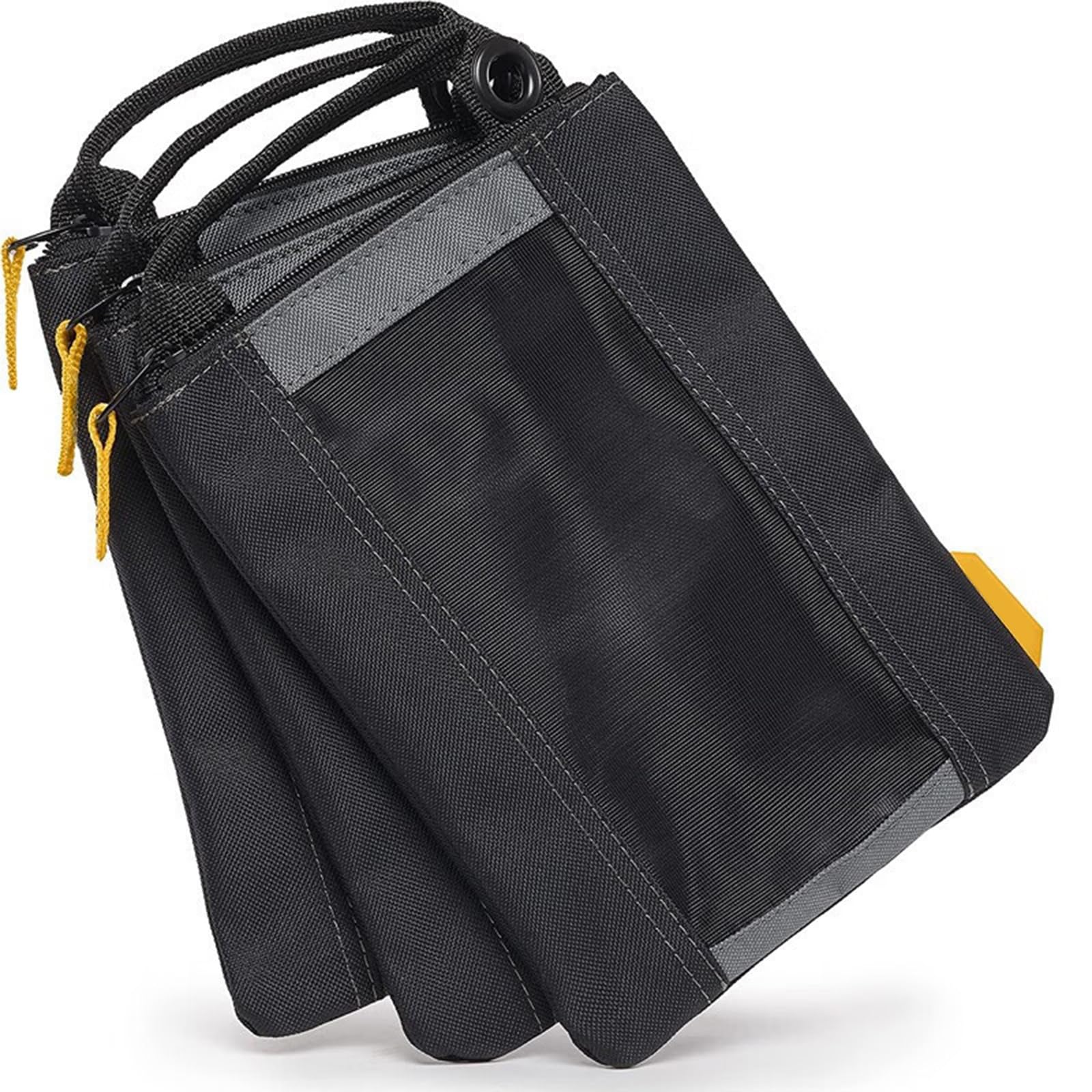 Jazuaiao Universally Tool Pouches Organizers 3 Pack For Technicians Electricians And Handymen Highlighting Removable Design Waterproof Tool Bag