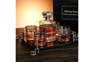 Whiskey Decanter Set With Glasses - Unmatched Drinking Experience