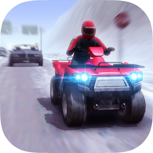 ATV Quad Bike Frozen Highway - Nitro Charged Blast Turbo Racing - App ...