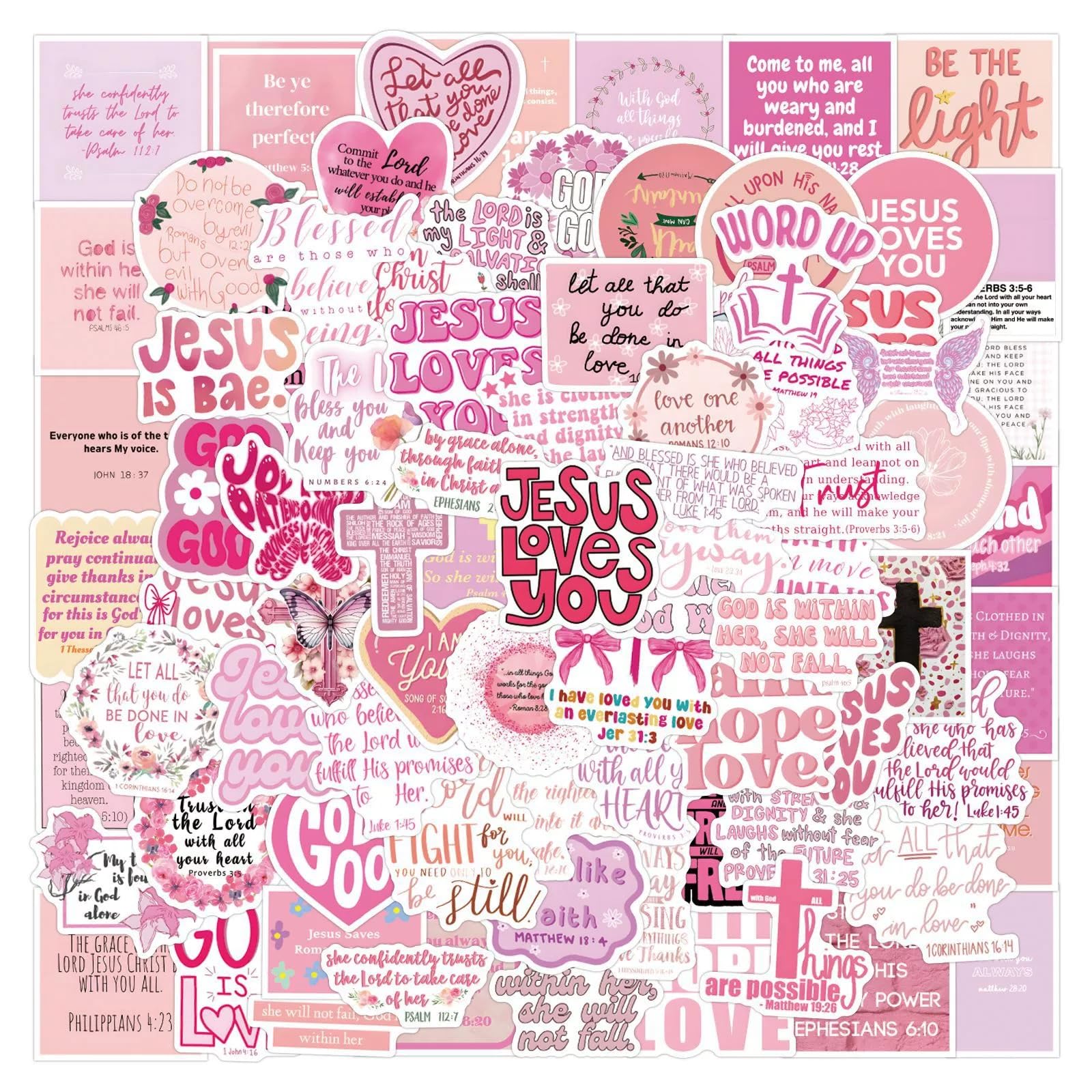 Positive Stickers for Laptop (100 PCS),Gift for Children Teens Adults Girl Boys,Motivational Waterproof Stickers for Skateboard,Scrapbook,Bike,Phone,Computer,Luggage Water Bottle Guitar - Image 4