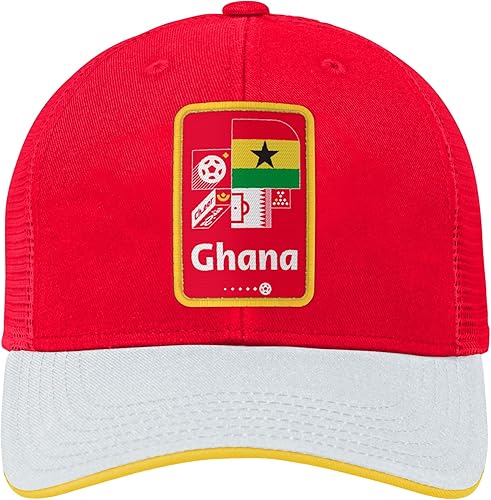 Outerstuff Sombrero de malla Procrown con mosaico de contraste para niños de la Copa Mundial de