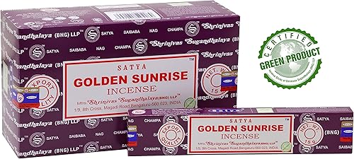 Vista 75 de EARTH Satya Emotions - Varillas de incienso de 15 GMS (paquete de 12) (certificado verde) Agarbatti indio perfumado enrollado a mano, perfecto